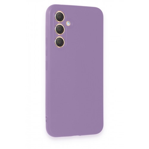 Newface Samsung Galaxy A34 5G Kılıf First Silikon - Lila Newface Samsung Galaxy A34 5G Kılıf First Silikon - Lila