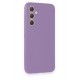 Newface Samsung Galaxy A34 5G Kılıf First Silikon - Lila Newface Samsung Galaxy A34 5G Kılıf First Silikon - Lila