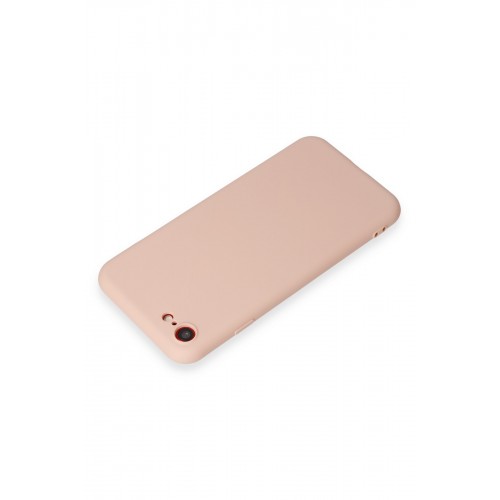 Newface iPhone 7 Kılıf First Silikon - Pudra Newface iPhone 7 Kılıf First Silikon - Pudra