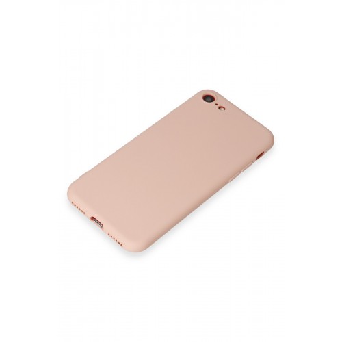 Newface iPhone 7 Kılıf First Silikon - Pudra Newface iPhone 7 Kılıf First Silikon - Pudra