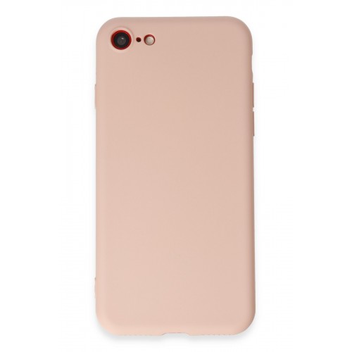Newface iPhone 8 Kılıf First Silikon - Pudra Newface iPhone 8 Kılıf First Silikon - Pudra