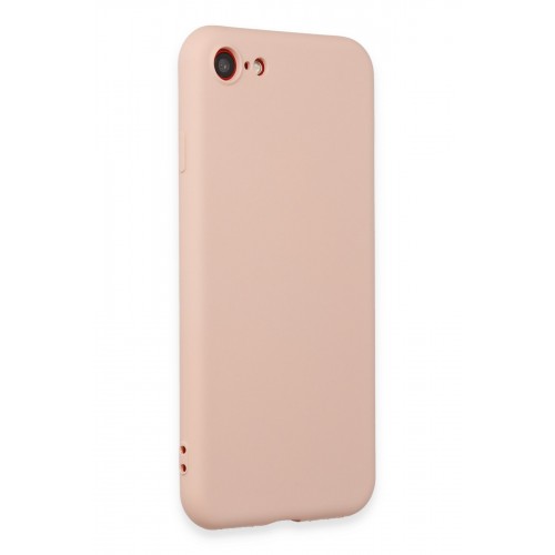 Newface iPhone 8 Kılıf First Silikon - Pudra Newface iPhone 8 Kılıf First Silikon - Pudra