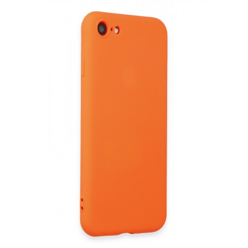 Newface iPhone 8 Kılıf First Silikon - Parlak Turuncu Newface iPhone 8 Kılıf First Silikon - Parlak Turuncu
