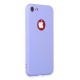 Newface iPhone SE 2020 Kılıf First Silikon - Lila Newface iPhone SE 2020 Kılıf First Silikon - Lila