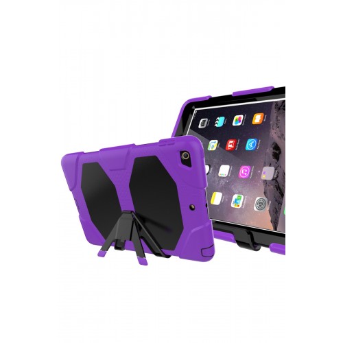 Newface iPad 9.7 (2017) Kılıf Griffin Tablet Kapak - Mor Newface iPad 9.7 (2017) Kılıf Griffin Tablet Kapak - Mor