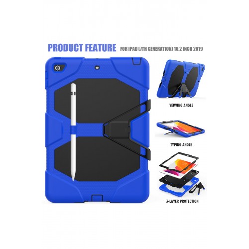 Newface iPad Air 3 10.5 Kılıf Griffin Tablet Kapak - Mavi Newface iPad Air 3 10.5 Kılıf Griffin Tablet Kapak - Mavi