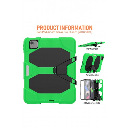 Newface iPad Air 4 10.9 Kılıf Griffin Tablet Kapak - Yeşil Newface iPad Air 4 10.9 Kılıf Griffin Tablet Kapak - Yeşil