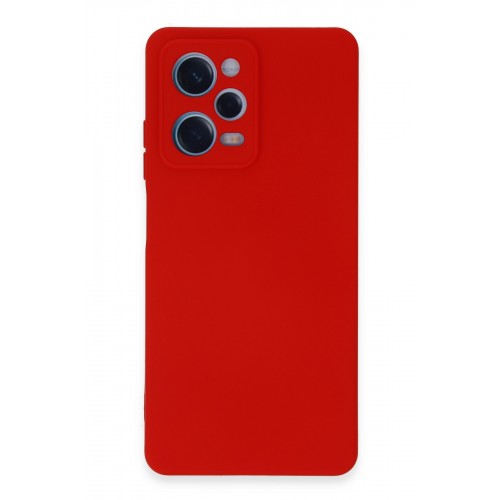 Newface Xiaomi Poco X5 5G Kılıf Nano içi Kadife Silikon - Kırmızı Newface Xiaomi Poco X5 5G Kılıf Nano içi Kadife Silikon - Kırmızı