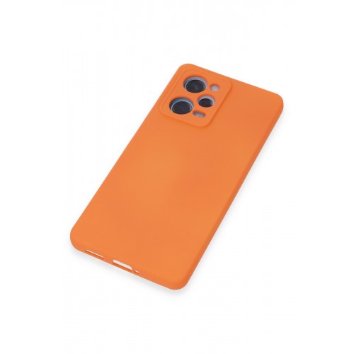 Newface Xiaomi Poco X5 5G Kılıf Nano içi Kadife Silikon - Turuncu Newface Xiaomi Poco X5 5G Kılıf Nano içi Kadife Silikon - Turuncu