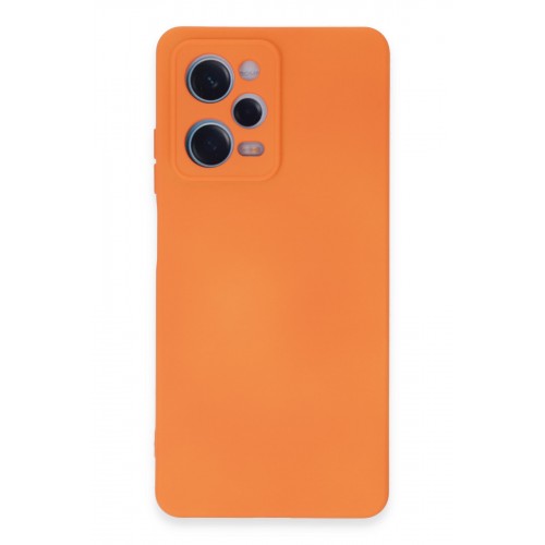 Newface Xiaomi Poco X5 5G Kılıf Nano içi Kadife Silikon - Turuncu Newface Xiaomi Poco X5 5G Kılıf Nano içi Kadife Silikon - Turuncu