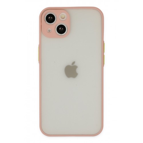 Newface iPhone 15 Plus Kılıf Montreal Silikon Kapak - Pembe Newface iPhone 15 Plus Kılıf Montreal Silikon Kapak - Pembe