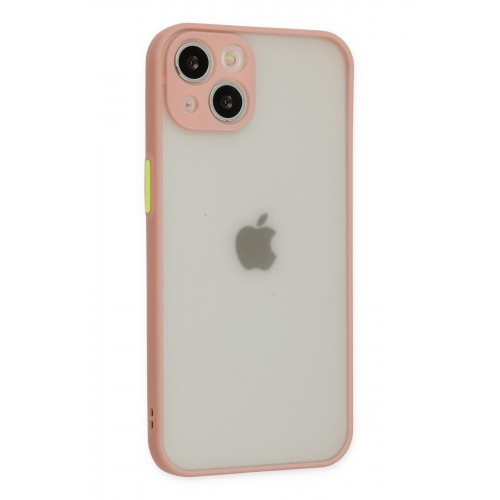 Newface iPhone 15 Plus Kılıf Montreal Silikon Kapak - Pembe Newface iPhone 15 Plus Kılıf Montreal Silikon Kapak - Pembe