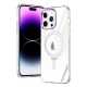 Newface iPhone 15 Pro Max Kılıf Mudo Magneticsafe Standlı Kapak - Şeffaf Newface iPhone 15 Pro Max Kılıf Mudo Magneticsafe Standlı Kapak - Şeffaf
