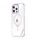 Newface iPhone 15 Pro Max Kılıf Mudo Magneticsafe Standlı Kapak - Şeffaf Newface iPhone 15 Pro Max Kılıf Mudo Magneticsafe Standlı Kapak - Şeffaf