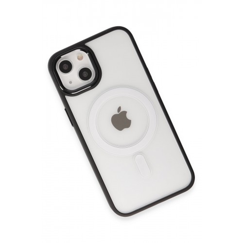 Newface iPhone 15 Kılıf Room Magneticsafe Silikon - Siyah Newface iPhone 15 Kılıf Room Magneticsafe Silikon - Siyah