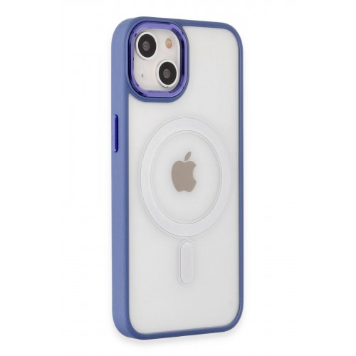 Newface iPhone 15 Kılıf Room Magneticsafe Silikon - Sierra Blue Newface iPhone 15 Kılıf Room Magneticsafe Silikon - Sierra Blue