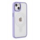 Newface iPhone 15 Kılıf Room Magneticsafe Silikon - Lila Newface iPhone 15 Kılıf Room Magneticsafe Silikon - Lila
