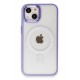 Newface iPhone 15 Kılıf Room Magneticsafe Silikon - Lila Newface iPhone 15 Kılıf Room Magneticsafe Silikon - Lila