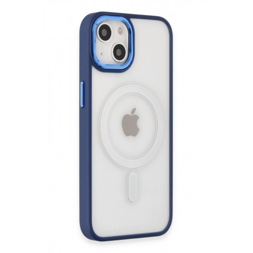 Newface iPhone 15 Kılıf Room Magneticsafe Silikon - Lacivert Newface iPhone 15 Kılıf Room Magneticsafe Silikon - Lacivert