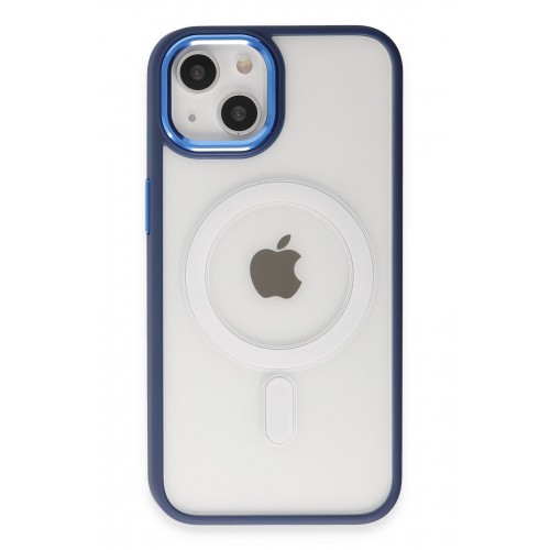 Newface iPhone 15 Kılıf Room Magneticsafe Silikon - Lacivert Newface iPhone 15 Kılıf Room Magneticsafe Silikon - Lacivert