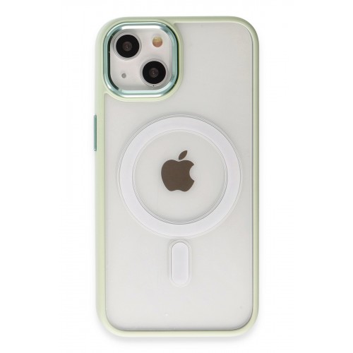 Newface iPhone 15 Kılıf Room Magneticsafe Silikon - Su Yeşili Newface iPhone 15 Kılıf Room Magneticsafe Silikon - Su Yeşili