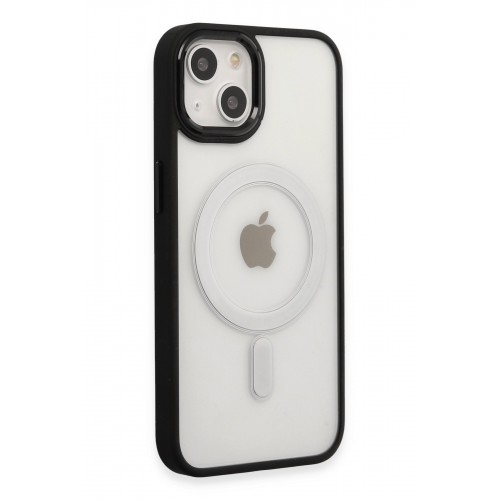 Newface iPhone 15 Pro Kılıf Room Magneticsafe Silikon - Siyah Newface iPhone 15 Pro Kılıf Room Magneticsafe Silikon - Siyah