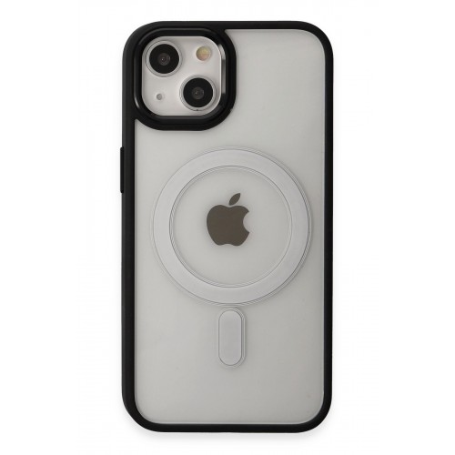Newface iPhone 15 Pro Kılıf Room Magneticsafe Silikon - Siyah Newface iPhone 15 Pro Kılıf Room Magneticsafe Silikon - Siyah