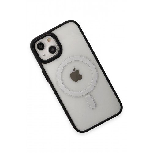 Newface iPhone 15 Pro Kılıf Room Magneticsafe Silikon - Siyah Newface iPhone 15 Pro Kılıf Room Magneticsafe Silikon - Siyah