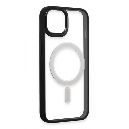 Newface iPhone 15 Pro Kılıf Room Magneticsafe Silikon - Siyah Newface iPhone 15 Pro Kılıf Room Magneticsafe Silikon - Siyah