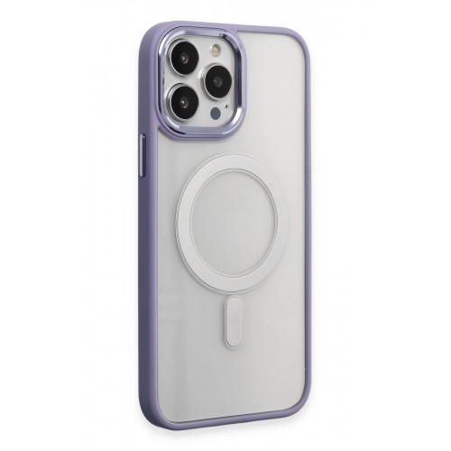 Newface iPhone 15 Pro Kılıf Room Magneticsafe Silikon - Lila Newface iPhone 15 Pro Kılıf Room Magneticsafe Silikon - Lila