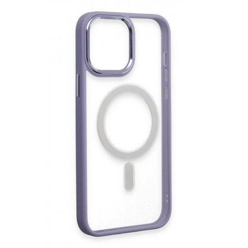 Newface iPhone 15 Pro Kılıf Room Magneticsafe Silikon - Lila Newface iPhone 15 Pro Kılıf Room Magneticsafe Silikon - Lila