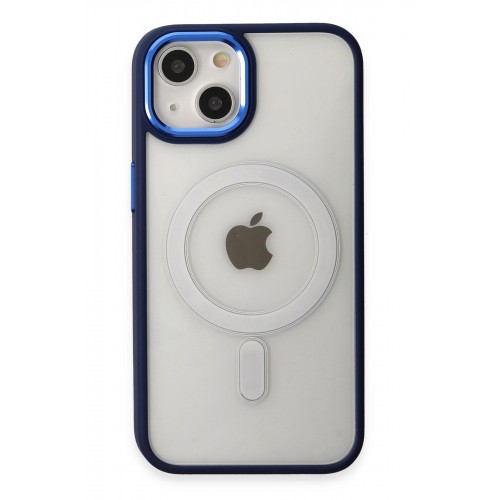 Newface iPhone 15 Pro Kılıf Room Magneticsafe Silikon - Lacivert Newface iPhone 15 Pro Kılıf Room Magneticsafe Silikon - Lacivert