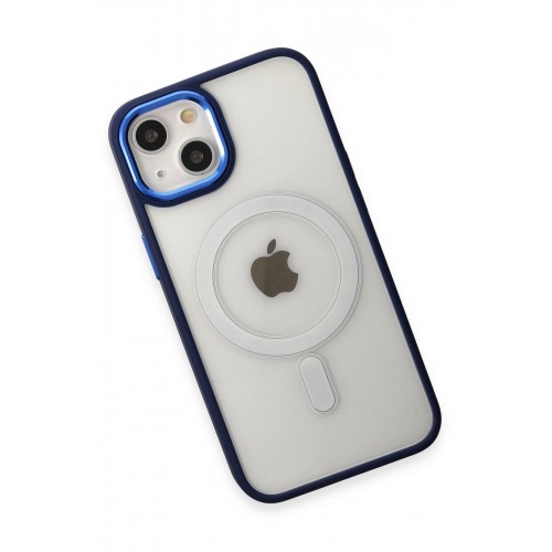 Newface iPhone 15 Pro Kılıf Room Magneticsafe Silikon - Lacivert Newface iPhone 15 Pro Kılıf Room Magneticsafe Silikon - Lacivert