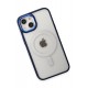 Newface iPhone 15 Pro Kılıf Room Magneticsafe Silikon - Lacivert Newface iPhone 15 Pro Kılıf Room Magneticsafe Silikon - Lacivert