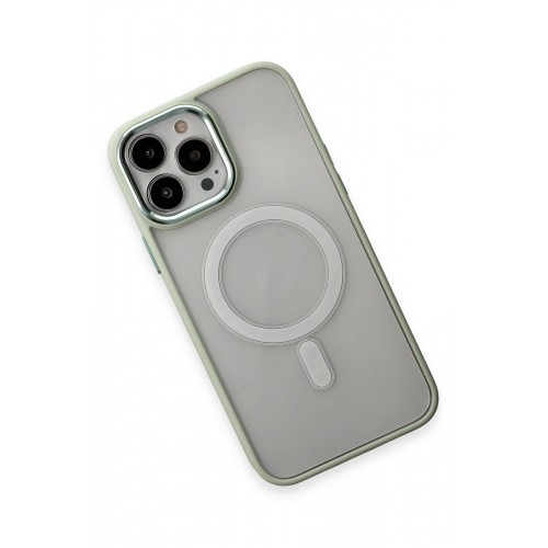 Newface iPhone 15 Pro Kılıf Room Magneticsafe Silikon - Su Yeşili Newface iPhone 15 Pro Kılıf Room Magneticsafe Silikon - Su Yeşili