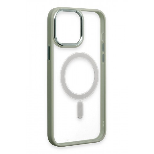 Newface iPhone 15 Pro Kılıf Room Magneticsafe Silikon - Su Yeşili Newface iPhone 15 Pro Kılıf Room Magneticsafe Silikon - Su Yeşili