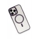 Newface iPhone 15 Pro Kılıf Room Magneticsafe Silikon - Derin Mor Newface iPhone 15 Pro Kılıf Room Magneticsafe Silikon - Derin Mor