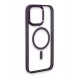 Newface iPhone 15 Pro Kılıf Room Magneticsafe Silikon - Derin Mor Newface iPhone 15 Pro Kılıf Room Magneticsafe Silikon - Derin Mor
