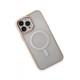 Newface iPhone 15 Pro Max Kılıf Room Magneticsafe Silikon - Pudra Newface iPhone 15 Pro Max Kılıf Room Magneticsafe Silikon - Pudra