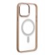 Newface iPhone 15 Pro Max Kılıf Room Magneticsafe Silikon - Pudra Newface iPhone 15 Pro Max Kılıf Room Magneticsafe Silikon - Pudra