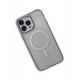 Newface iPhone 15 Pro Max Kılıf Room Magneticsafe Silikon - Lila Newface iPhone 15 Pro Max Kılıf Room Magneticsafe Silikon - Lila