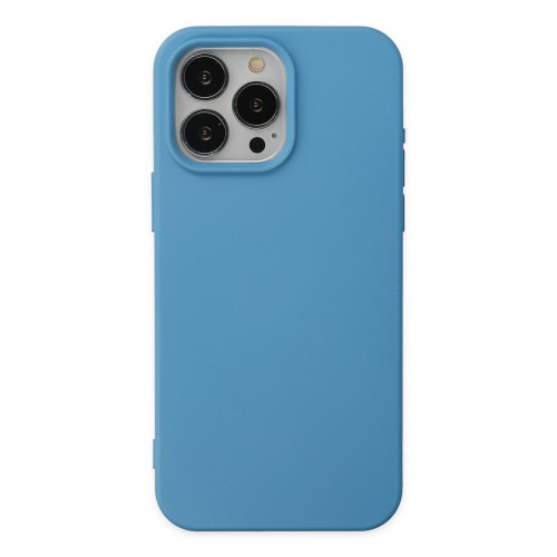 Newface iPhone 15 Pro Kılıf First Silikon - Mavi Newface iPhone 15 Pro Kılıf First Silikon - Mavi