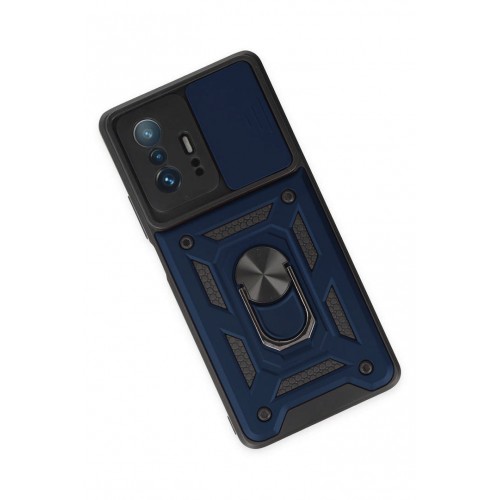 Newface Xiaomi Mi 11T Pro Kılıf Pars Lens Yüzüklü Silikon - Lacivert Newface Xiaomi Mi 11T Pro Kılıf Pars Lens Yüzüklü Silikon - Lacivert