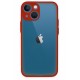 Newface iPhone 15 Kılıf Montreal Silikon Kapak - Kırmızı Newface iPhone 15 Kılıf Montreal Silikon Kapak - Kırmızı