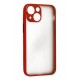 Newface iPhone 15 Kılıf Montreal Silikon Kapak - Kırmızı Newface iPhone 15 Kılıf Montreal Silikon Kapak - Kırmızı