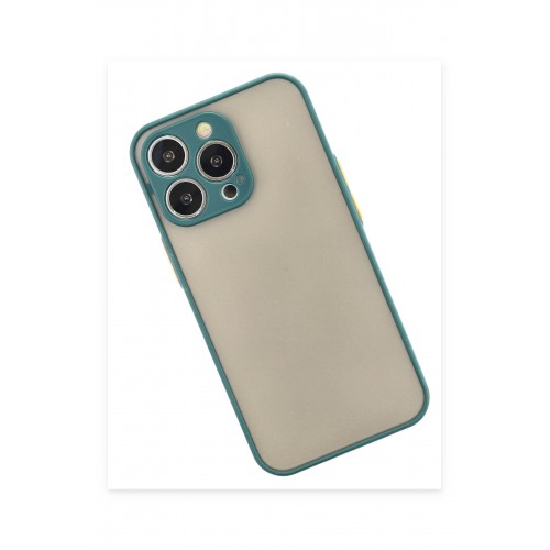 Newface iPhone 15 Pro Max Kılıf Montreal Silikon Kapak - Yeşil Newface iPhone 15 Pro Max Kılıf Montreal Silikon Kapak - Yeşil