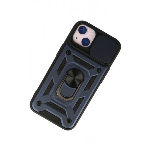Newface iPhone 15 Kılıf Pars Lens Yüzüklü Silikon - Lacivert Newface iPhone 15 Kılıf Pars Lens Yüzüklü Silikon - Lacivert