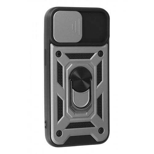 Newface iPhone 15 Kılıf Pars Lens Yüzüklü Silikon - Gümüş Newface iPhone 15 Kılıf Pars Lens Yüzüklü Silikon - Gümüş