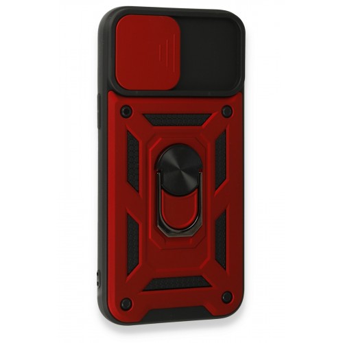 Newface iPhone 15 Pro Max Kılıf Pars Lens Yüzüklü Silikon - Kırmızı Newface iPhone 15 Pro Max Kılıf Pars Lens Yüzüklü Silikon - Kırmızı