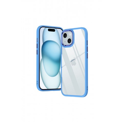 Newface iPhone 15 Kılıf Power Silikon - Lila Newface iPhone 15 Kılıf Power Silikon - Lila